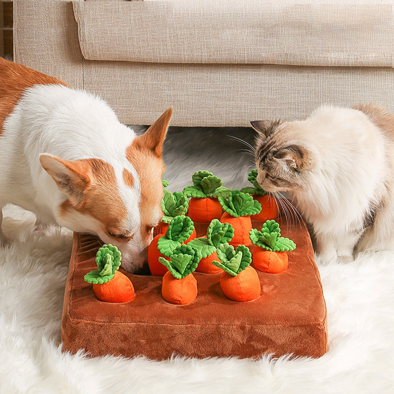 Carrot Garden Snuffle Toy for Dogs — product gallery view 4