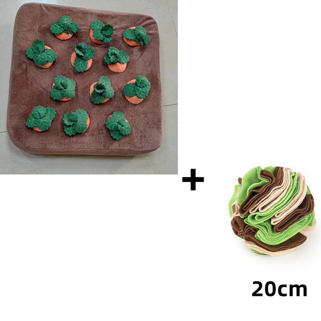 Carrot Garden Snuffle Toy for Dogs — product gallery view 3