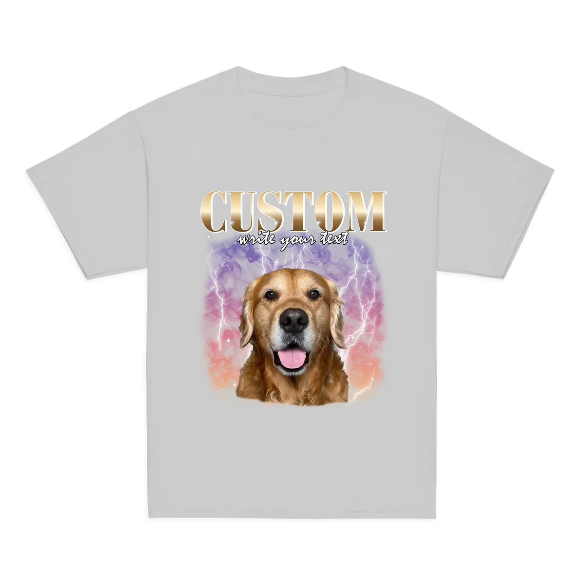 Custom Vintage Style Pet T-Shirt product gallery view 9