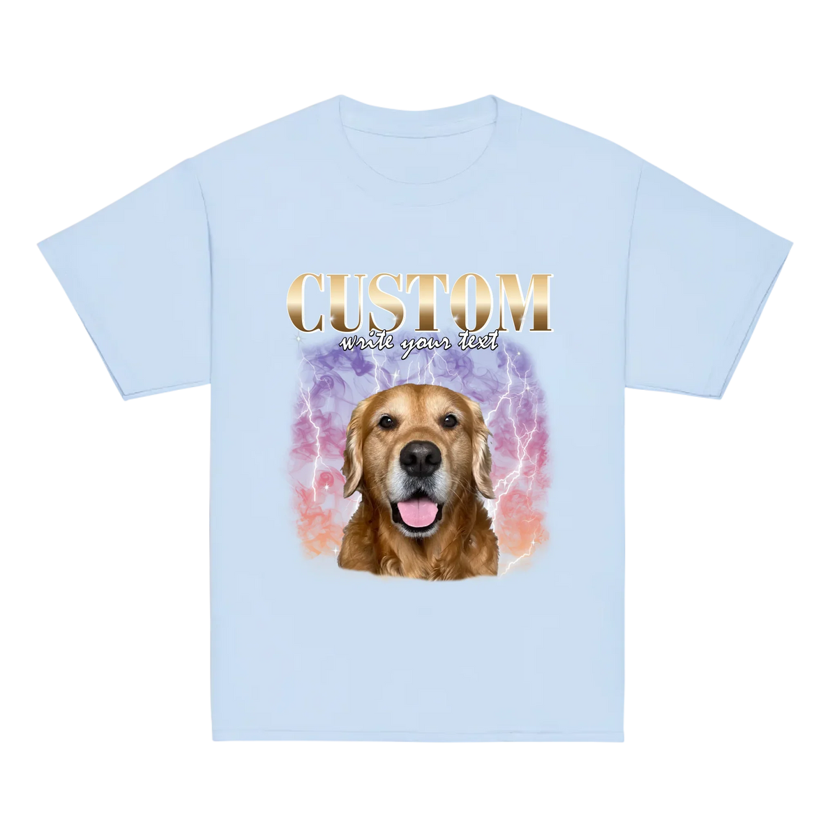 Custom Vintage Style Pet T-Shirt product gallery view 11
