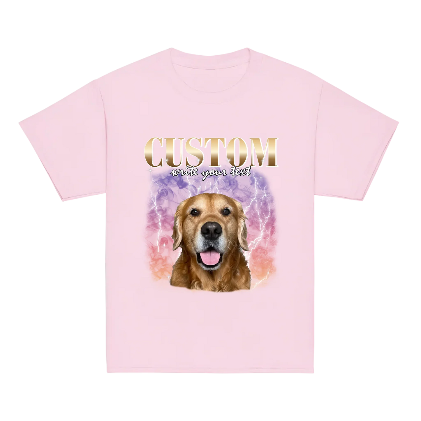 Custom Vintage Style Pet T-Shirt product gallery view 12
