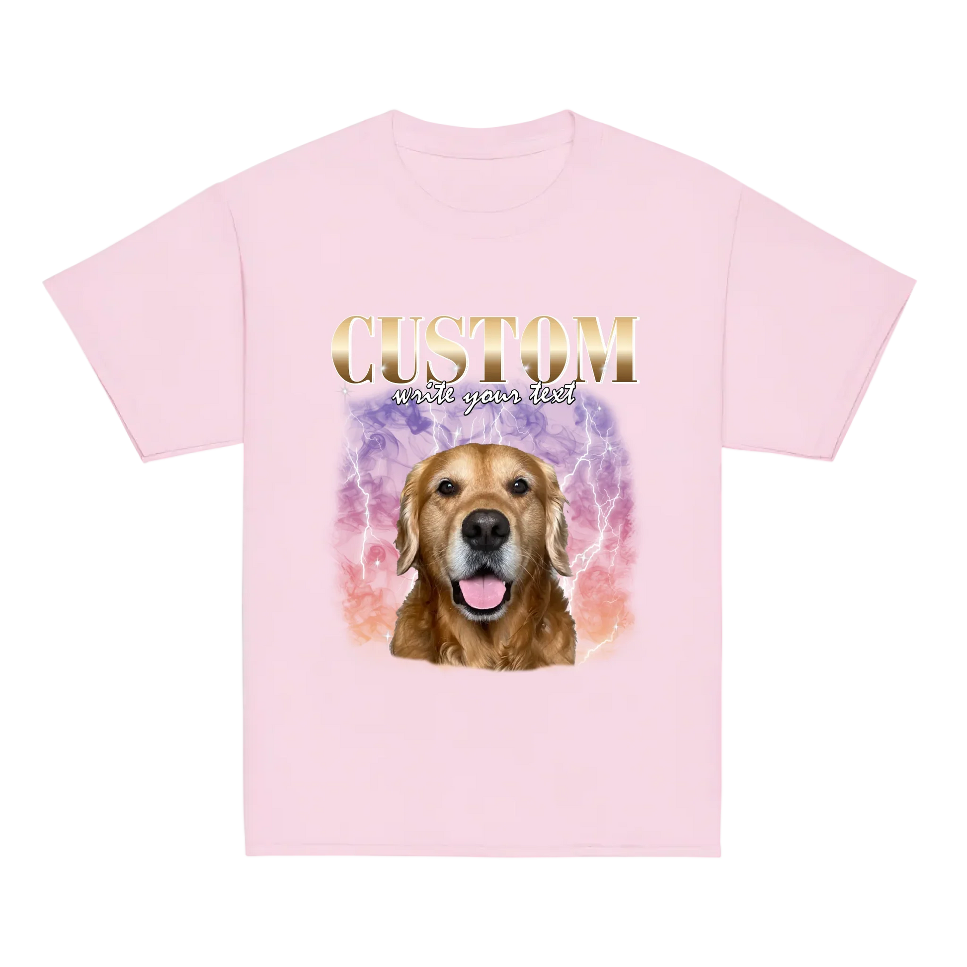 Custom Vintage Style Pet T-Shirt product gallery view 12