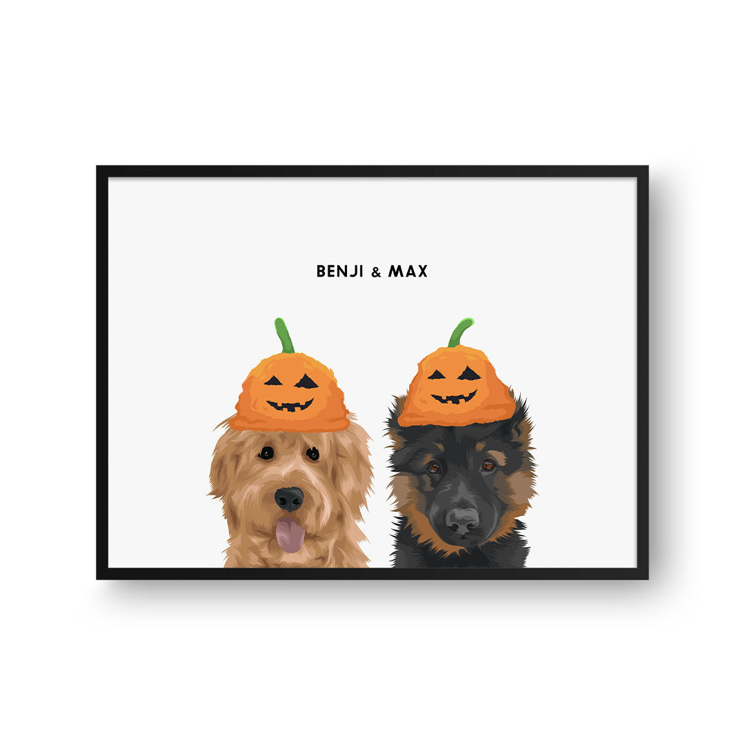 Modern Pet Portrait - Two Pets product gallery view 23