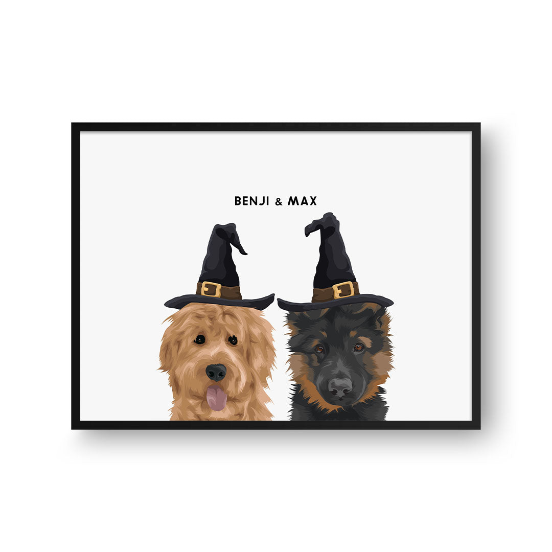Modern Pet Portrait - Two Pets product gallery view 27