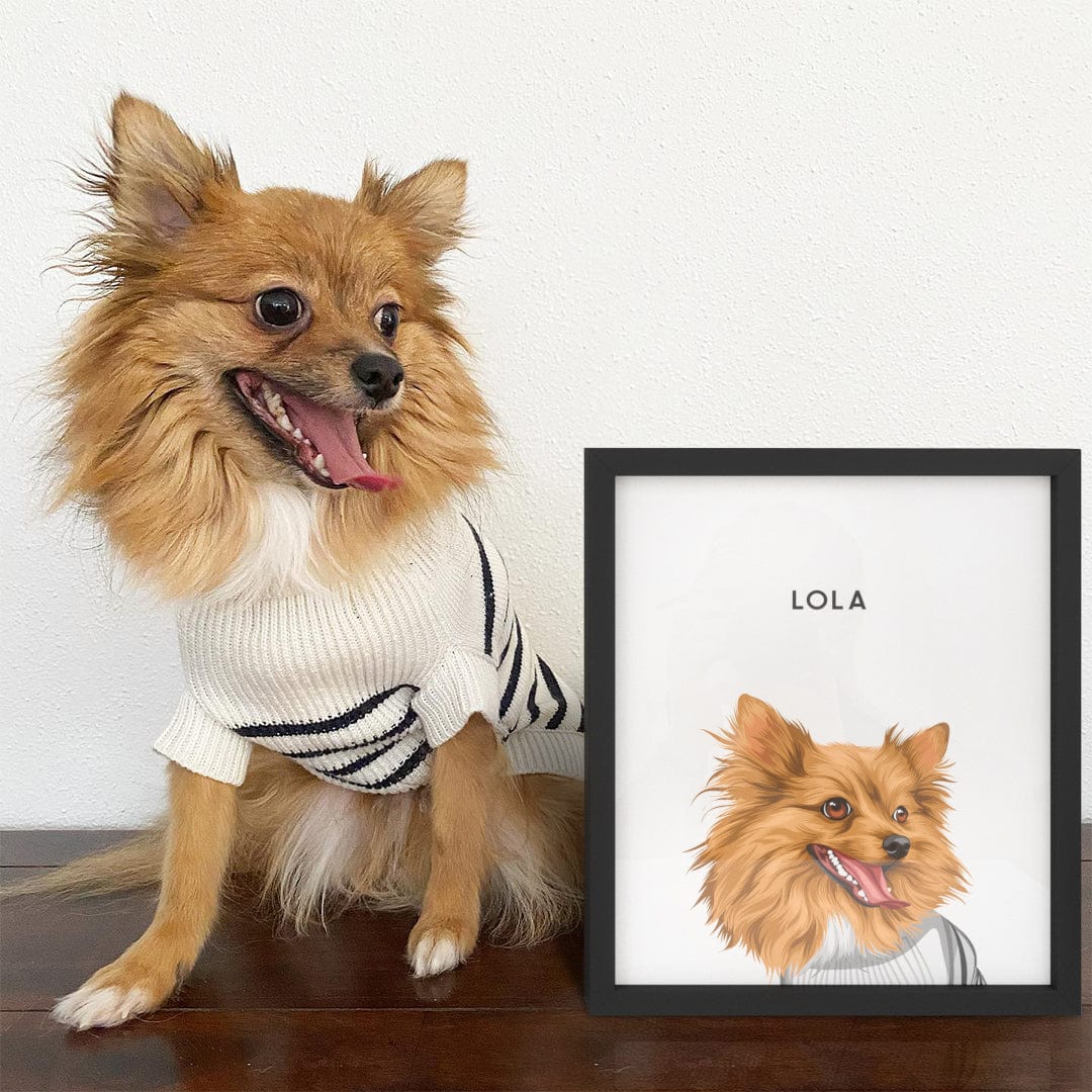 Modern Pet Portrait - One Pet — Modern Pet Portraitfrom Photos5
