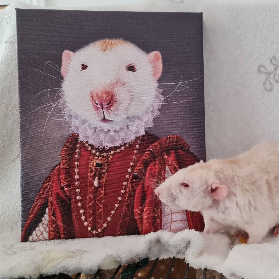 The Queen of Roses - Custom Pet Canvas product gallery view 15