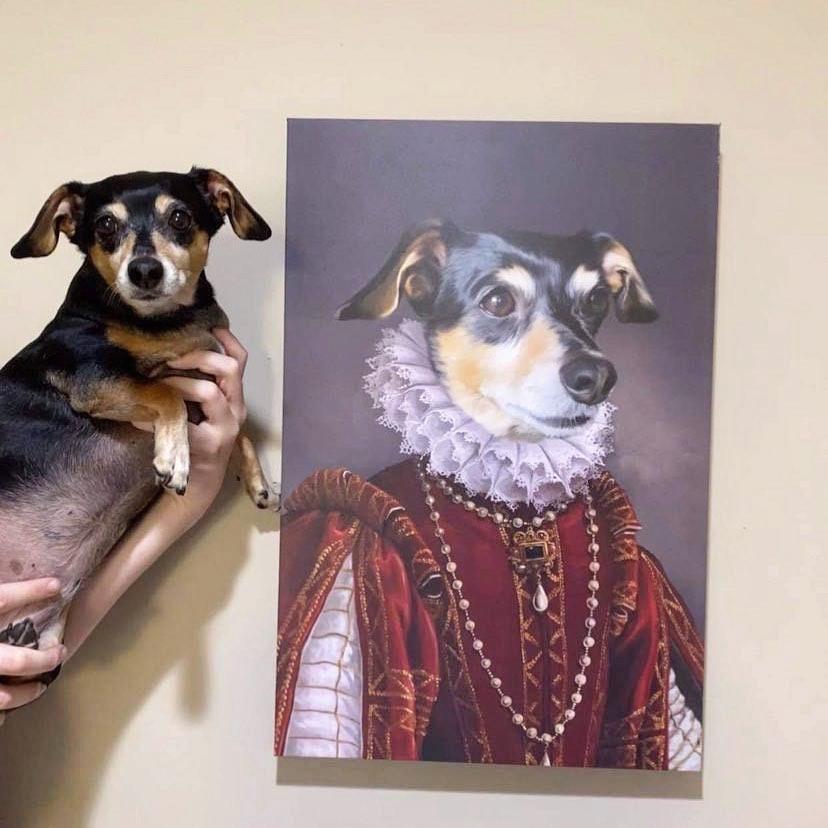 The Queen of Roses - Custom Pet Canvas product gallery view 16