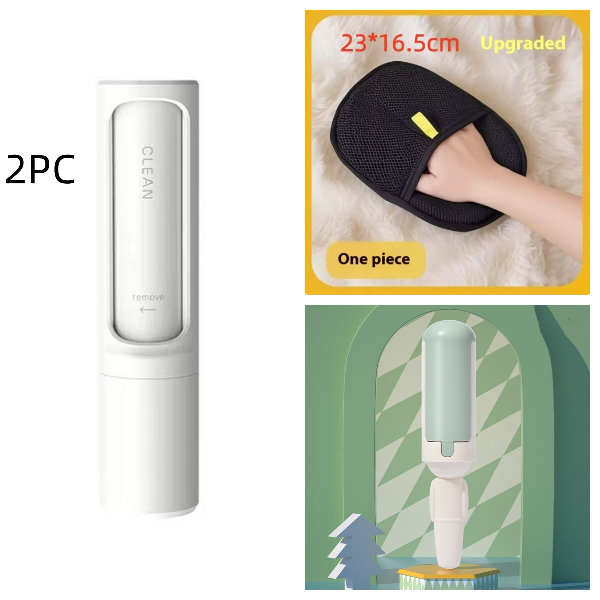Reusable Pet Hair Remover Brush — product gallery view 24