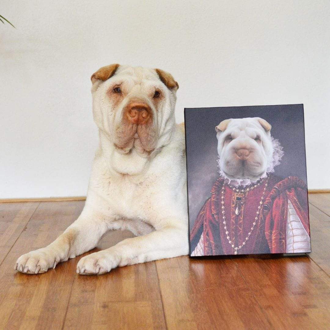 The Queen of Roses - Custom Pet Canvas product gallery view 14