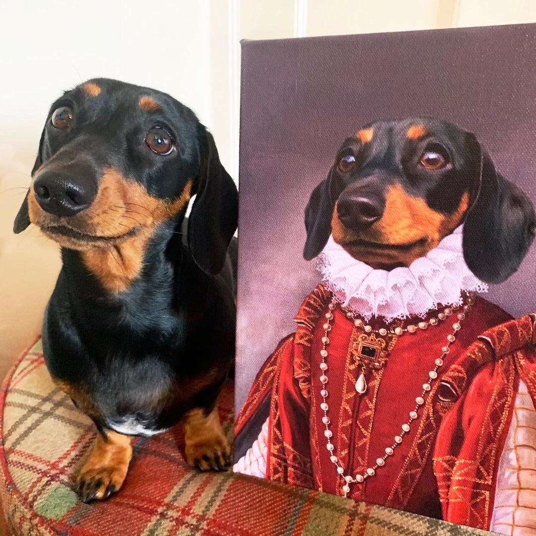 The Queen of Roses - Custom Pet Canvas product gallery view 21