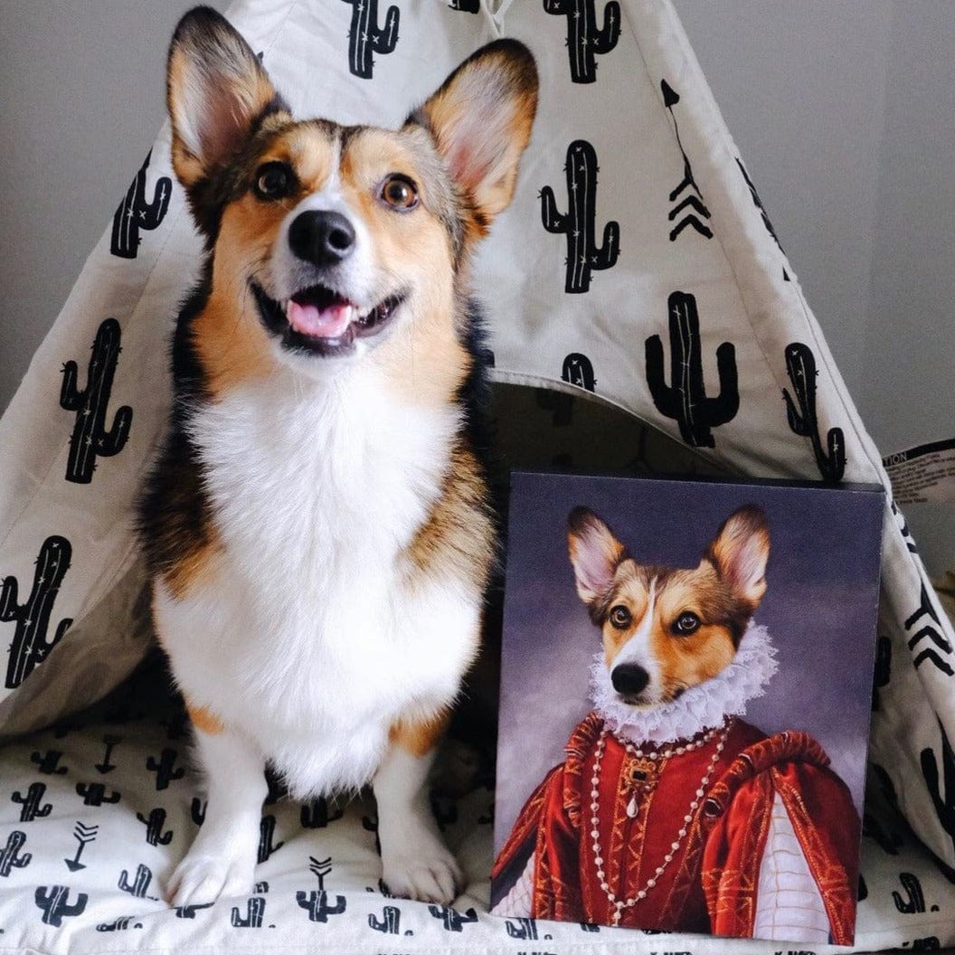 The Queen of Roses - Custom Pet Canvas product gallery view 13